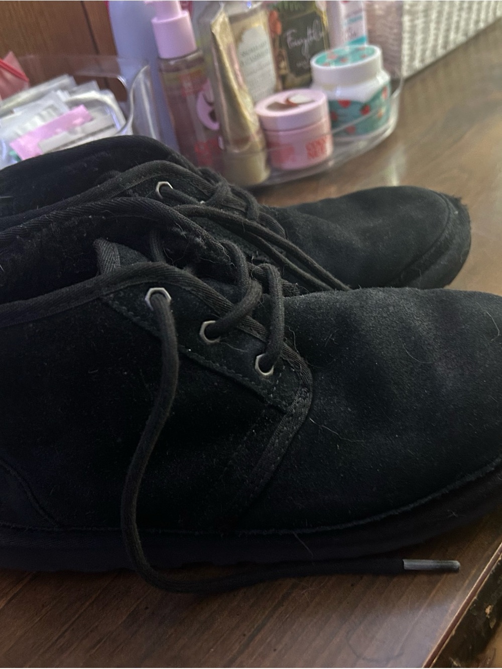 UGG Men's Black Suede Chukka Boots
